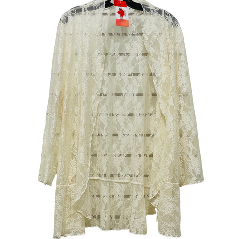 Net embroidered Cardigan