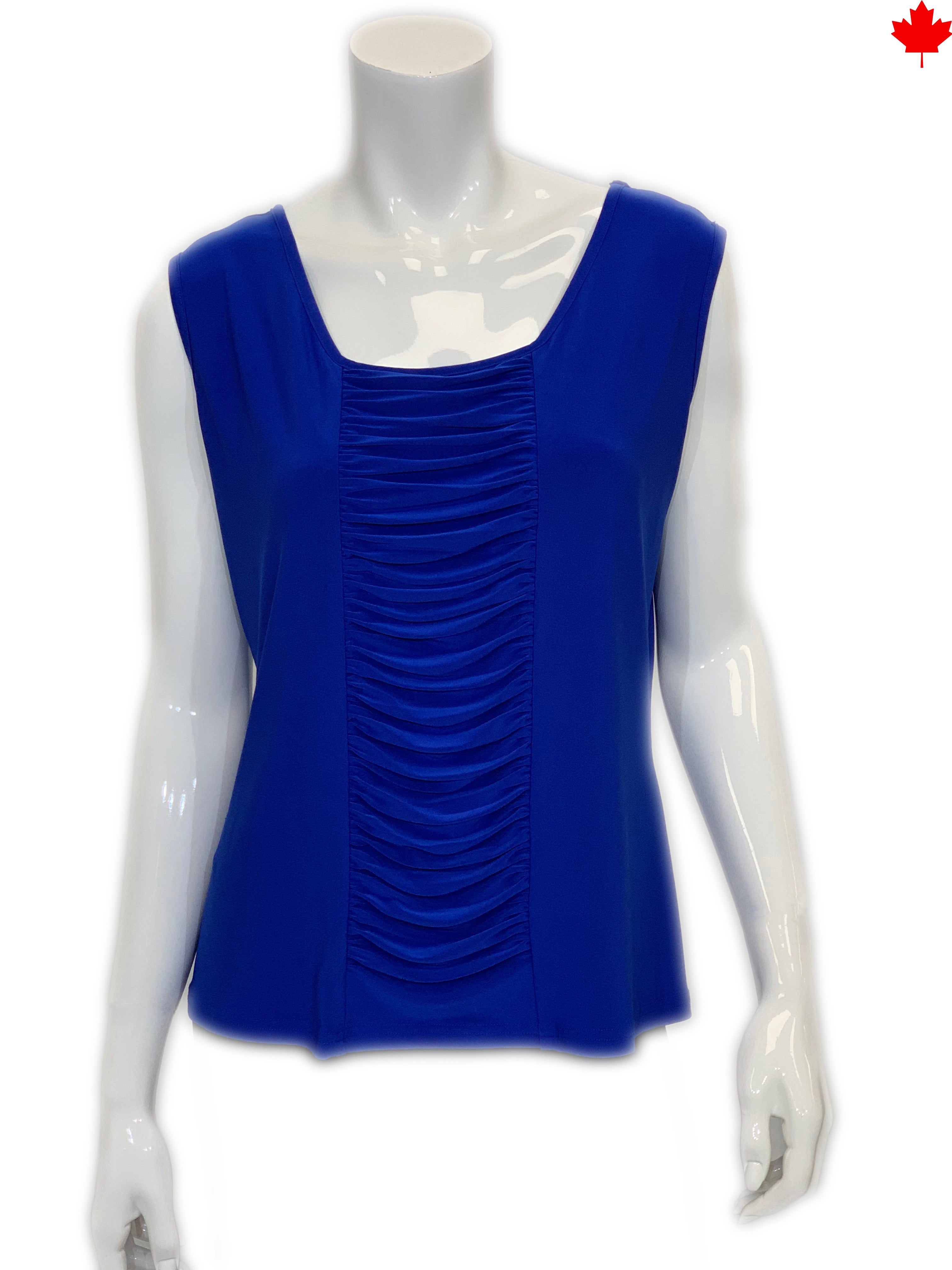LE CIEL BLEU - mi★UN3D ★ASYMME DESIGN KNIT TOP Asymmetric Knit Top with Open Shoulder - Blue – HAY-HAY
