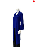 Long Duster with Ruffle Sleeve